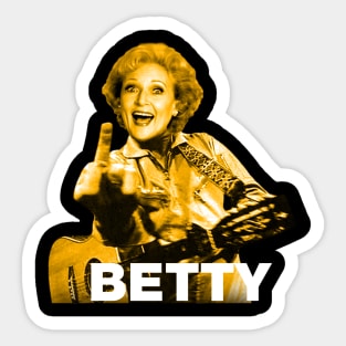 Betty Golden Girls Sticker